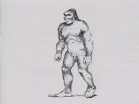 Gif animé Bigfoot déssin